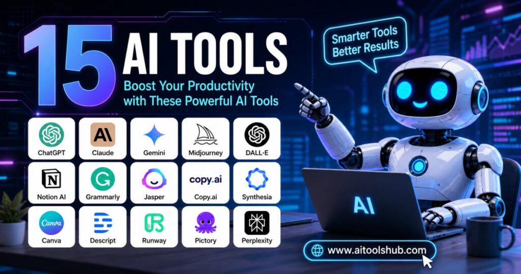 Top 15 Best AI Tools for Content Creators